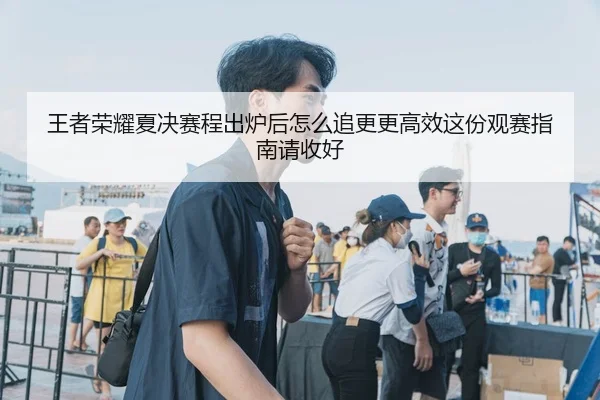 王者荣耀夏决赛程出炉后怎么追更更高效这份观赛指南请收好